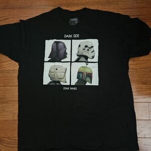 Star Wars Black Dark Side Helmet T-Shirt